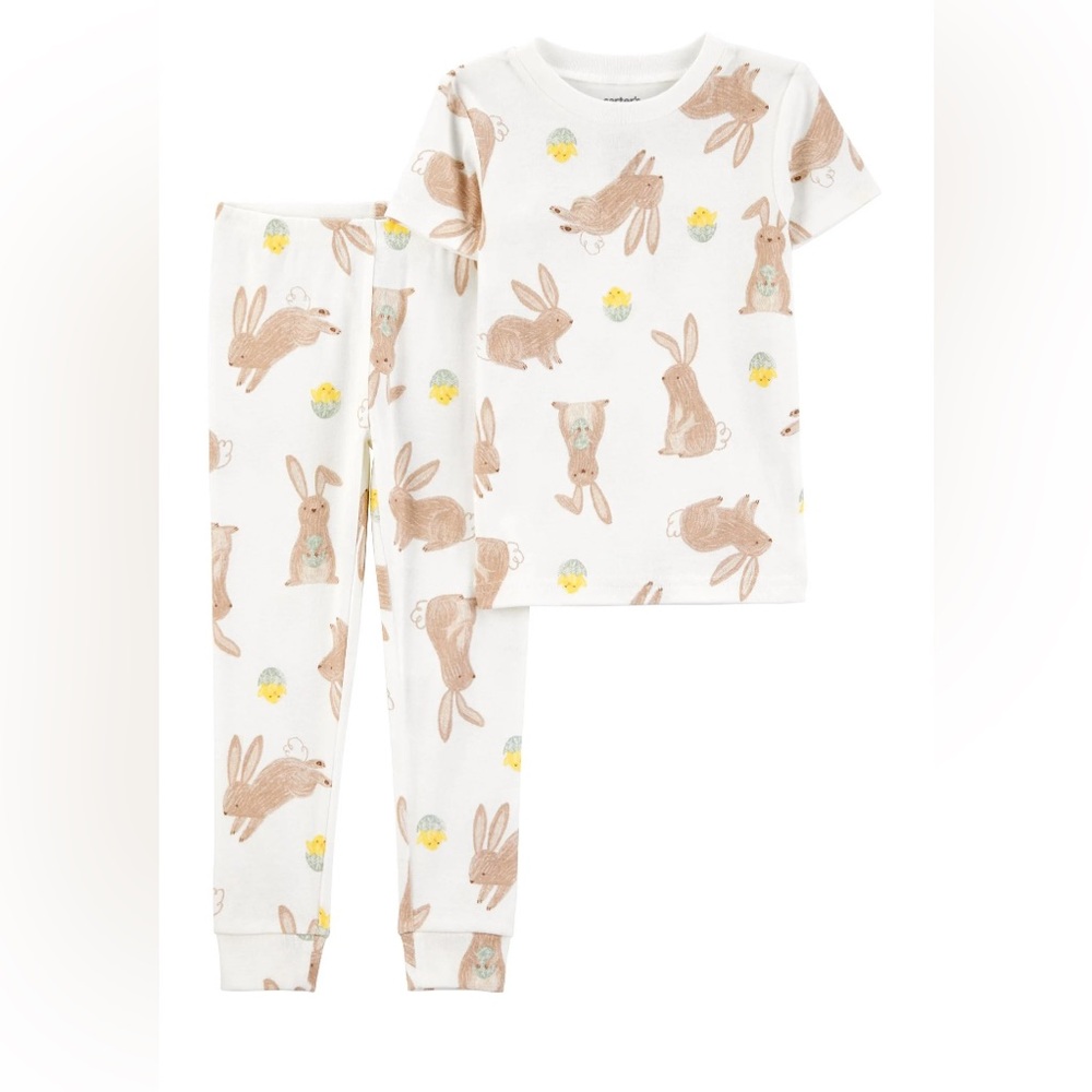 Carter's Child of Mine Baby and Toddler Easter Pajama Set, 2-Piece, Size 3T